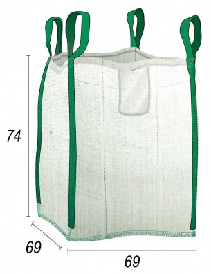 saco de obra 0,5 t - 300 l - 65 x 65 x 70 cm