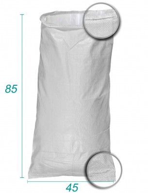 saco reutilizável em tecido de polipropileno com forro 45x85 - 35 l