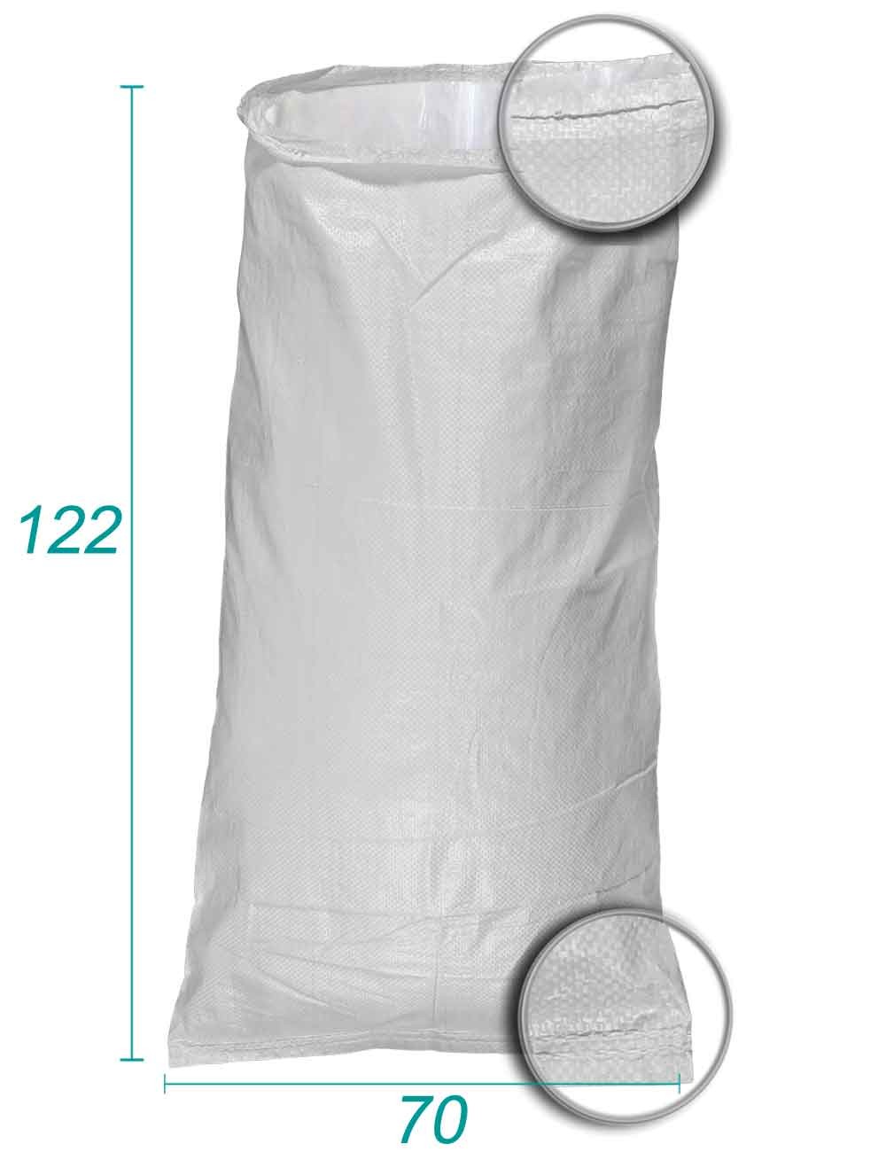 saco a granel reutilizável com revestimento 70 x 122 - 90 litros