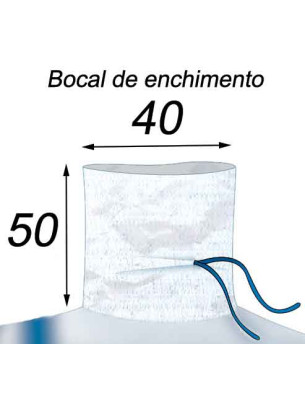 Bocal de enchimento 40X50