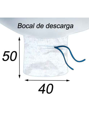 Bocal de descarga 40X50