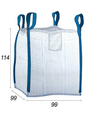 big bag ventilado cavacos, casca e serrim húmido